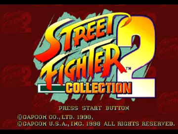 Street Fighter Collection 2 (US) screen shot title